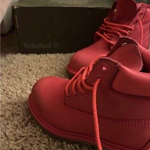 Rare pink toddler timberland boots
